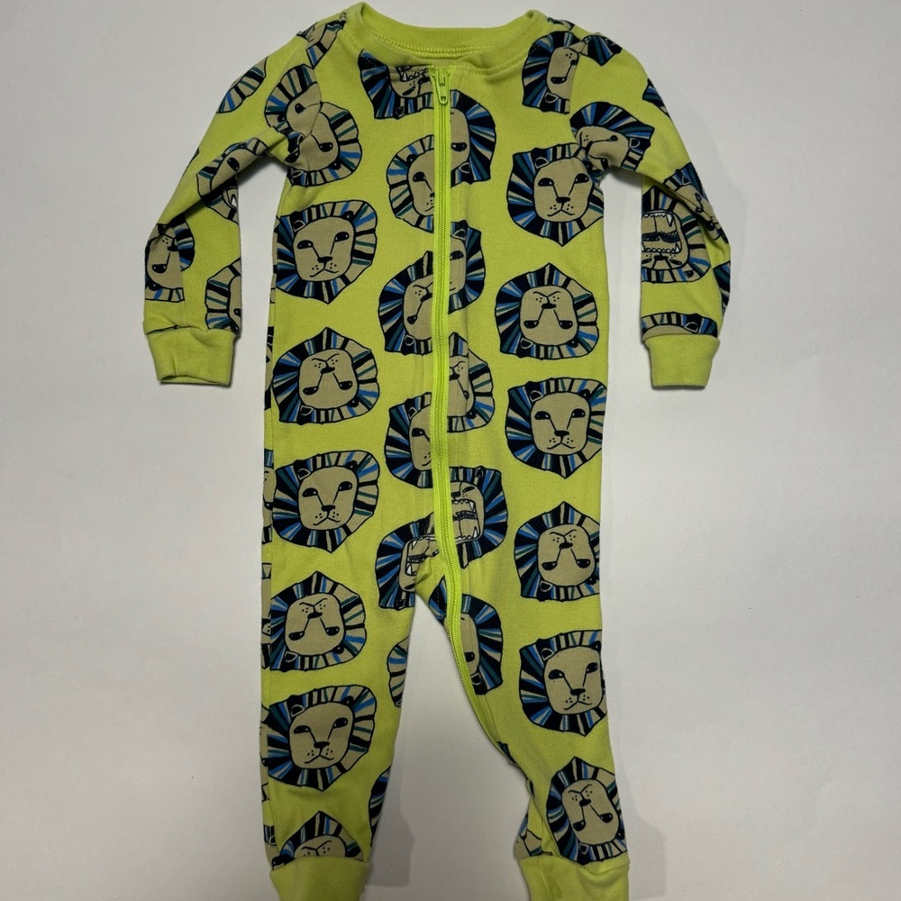Tea Collection play soft lion romper